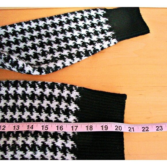 RD Style Turtleneck Sweater Check Hounds Tooth NWT - Picture 8 of 11